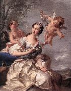 unknow artist Portrait of Madame de Bourbon-Conti as Venus Spain oil painting artist